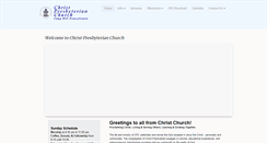 Desktop Screenshot of christchurchcamphill.org